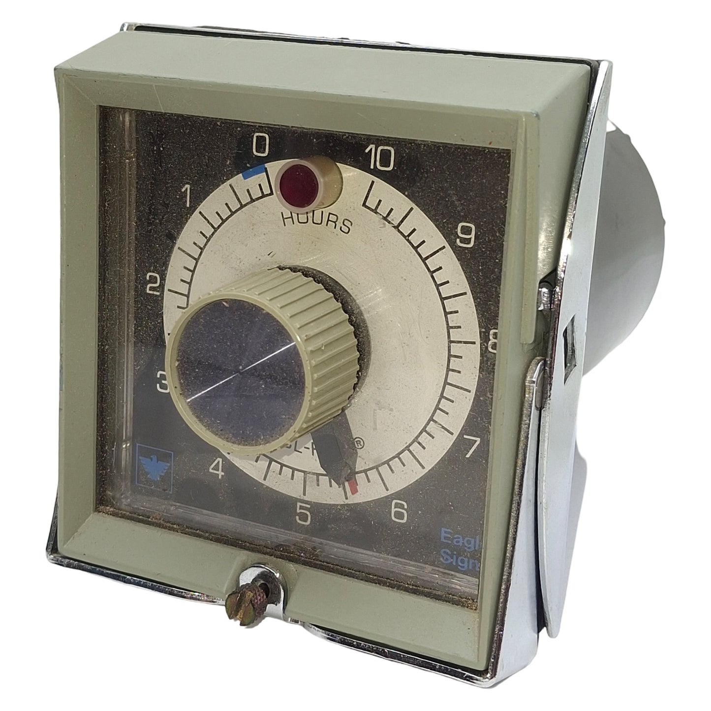 Used Eagle Signal HP59A6 CYCL-FLEX Reset Timer, SPDT, 0-10hr Range, 10A 120VAC