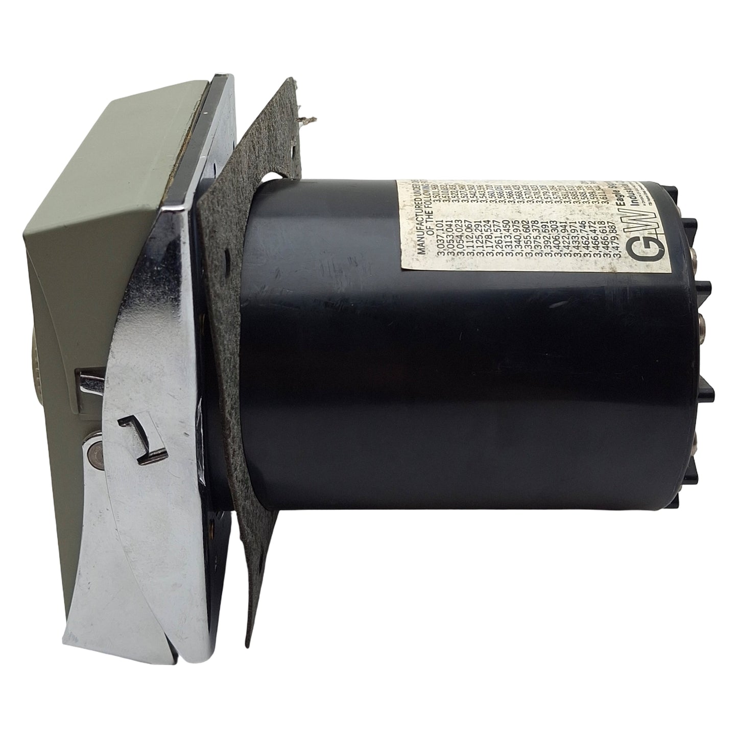 Used Eagle Signal HP59A6 CYCL-FLEX Reset Timer, SPDT, 0-10hr Range, 10A 120VAC
