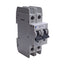 Used Eaton FAZ-C1/2-NA Circuit Breaker, 2-Pole 1A, 480Y/277VAC 48VDC, DIN Rail