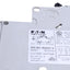 Used Eaton FAZ-C1/2-NA Circuit Breaker, 2-Pole 1A, 480Y/277VAC 48VDC, DIN Rail