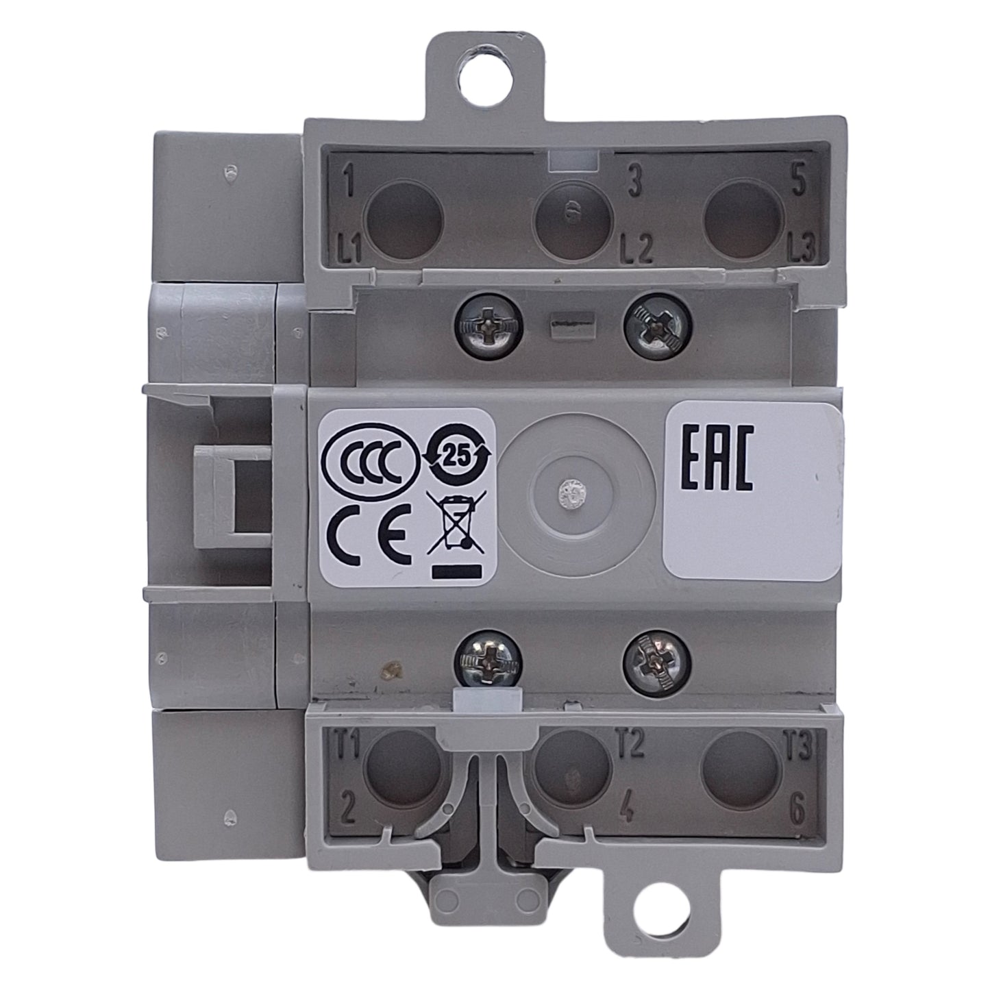 Used Allen Bradley 194E-A25-1753 Ser. B Load Disconnect Switch, 3-Pole, 25A 600VAC