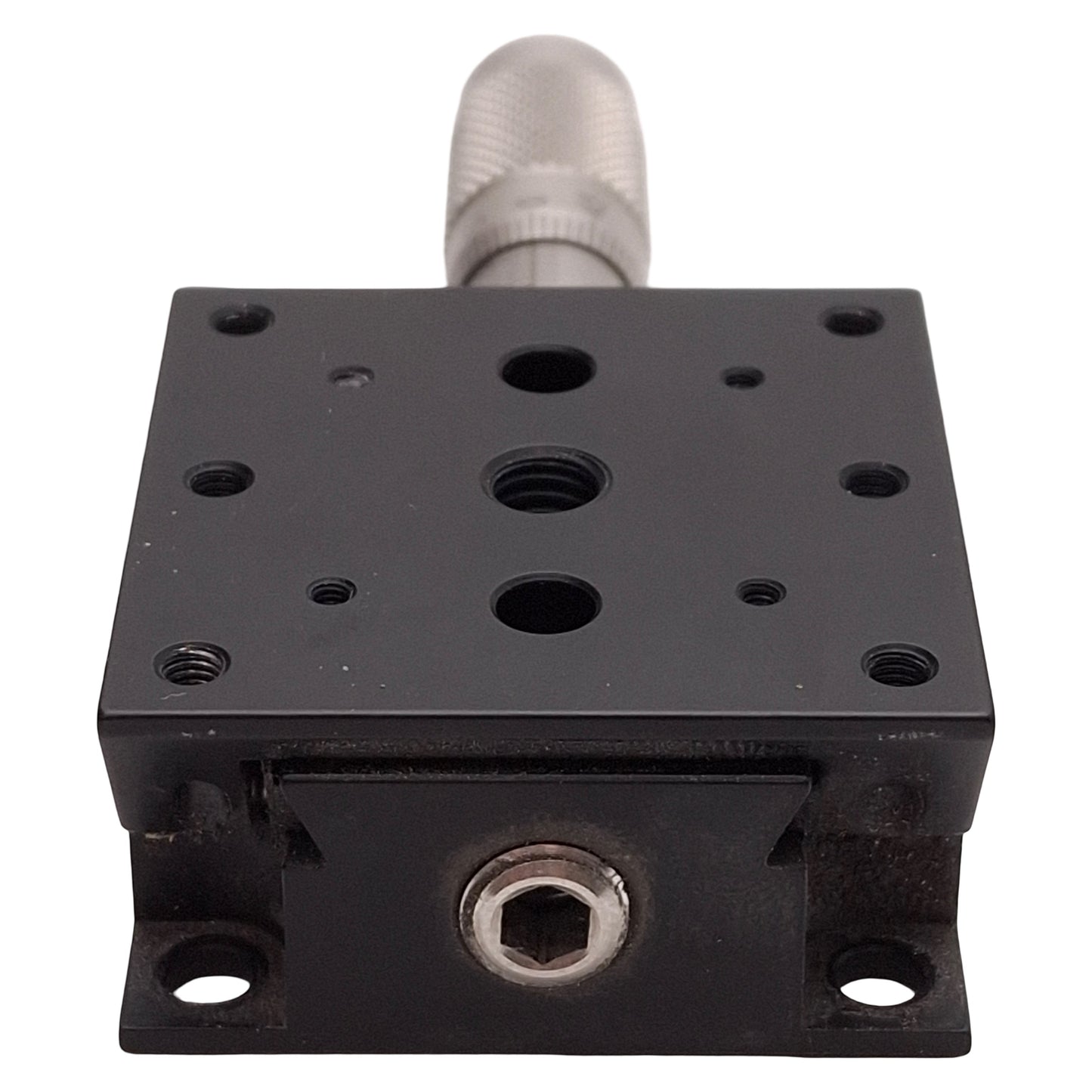 Used Newport GON40-L Lower Goniometric Stage, ±5° Range, 40mm x 40mm, 22N Load