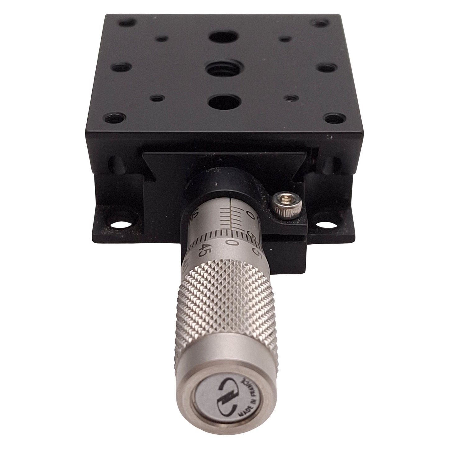 Used Newport GON40-L Lower Goniometric Stage, ±5° Range, 40mm x 40mm, 22N Load