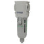 Used CKD M2000-8-W-S Oil Mist Filter, 0.1-1MPa, Rc1/4, 0.3µm Filtration, 25cm³ Drain