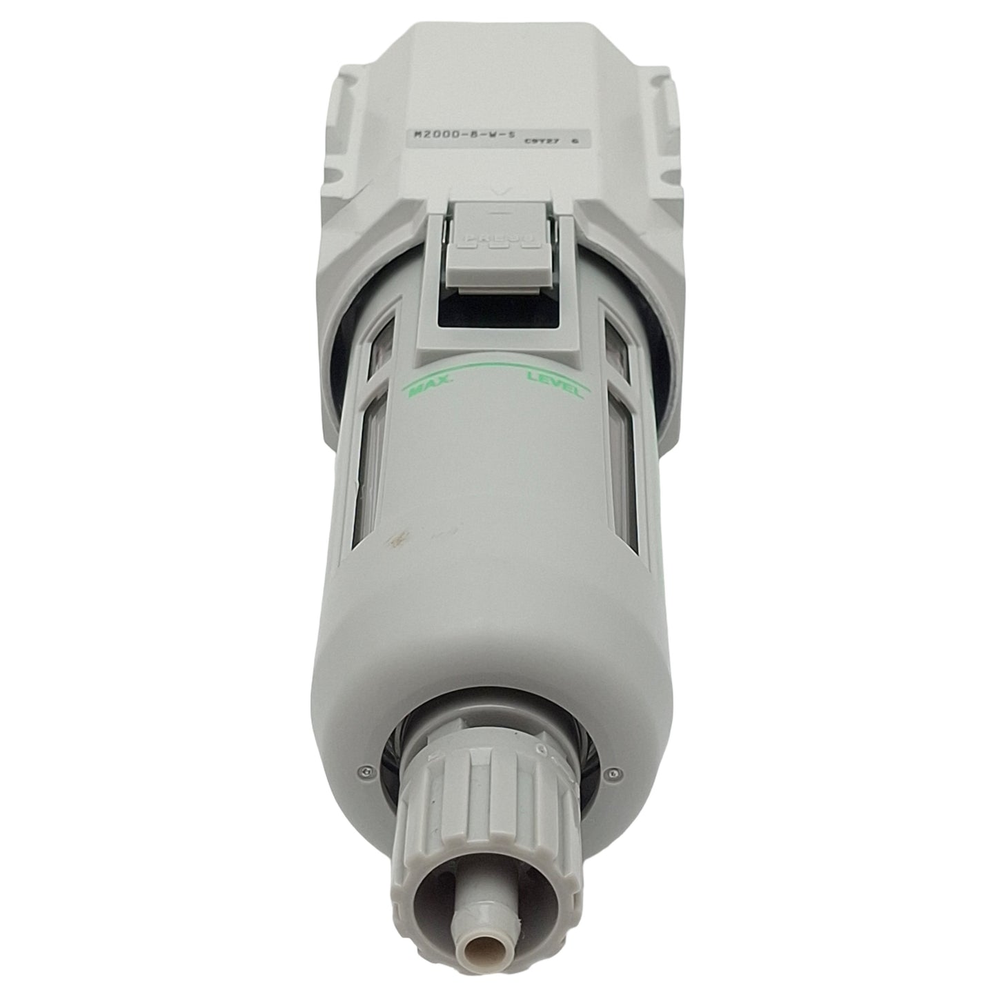 Used CKD M2000-8-W-S Oil Mist Filter, 0.1-1MPa, Rc1/4, 0.3µm Filtration, 25cm³ Drain