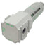 Used CKD M2000-8-W-S Oil Mist Filter, 0.1-1MPa, Rc1/4, 0.3µm Filtration, 25cm³ Drain