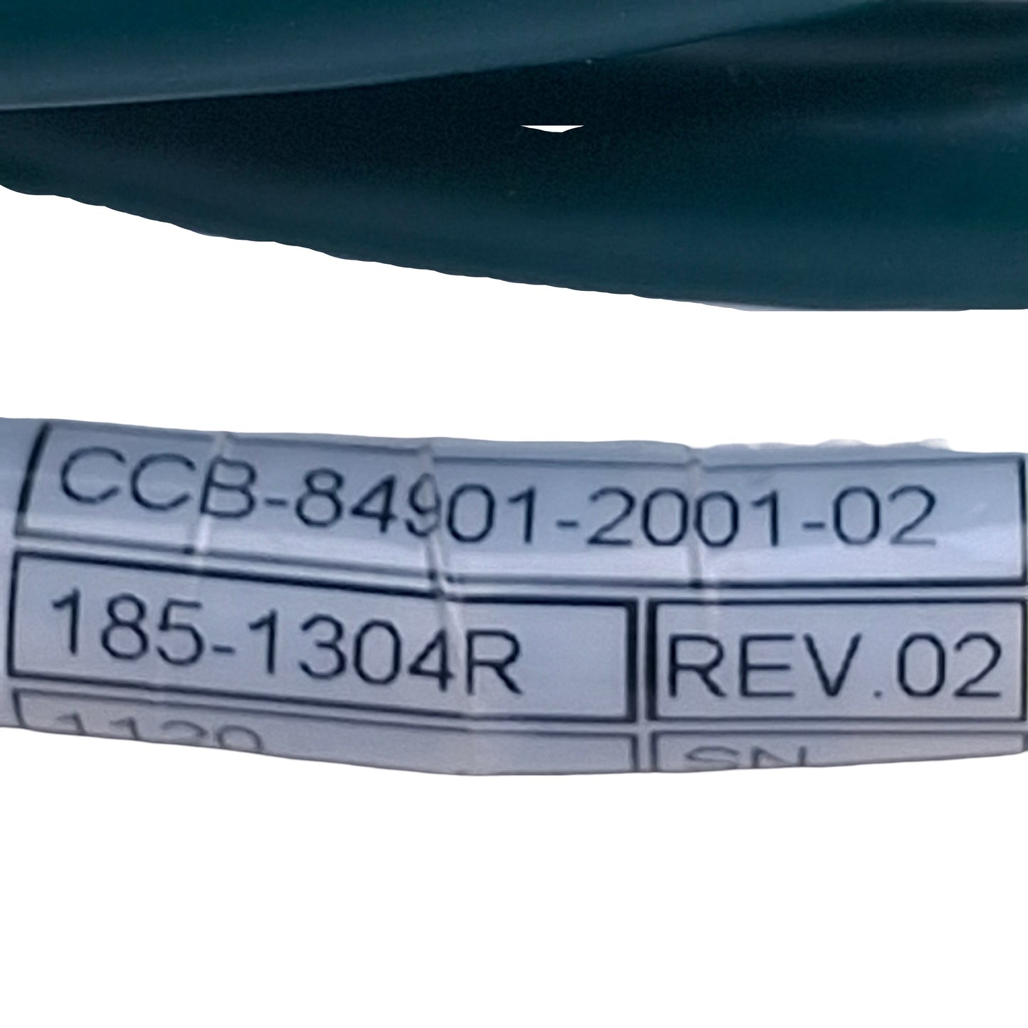 Used Cognex CCB-84901-2001-02 In-Sight Ethernet Cable RJ45 to M12 (X-Coded) 8-Pin, 2m