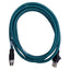 Used Cognex CCB-84901-2001-02 In-Sight Ethernet Cable RJ45 to M12 (X-Coded) 8-Pin, 2m