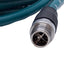 Used Cognex CCB-84901-2001-02 In-Sight Ethernet Cable RJ45 to M12 (X-Coded) 8-Pin, 2m