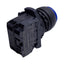 Used Allen Bradley 800FP-LE6 Illuminated Blue Pushbutton, w/ 1NO Contact, 22mm