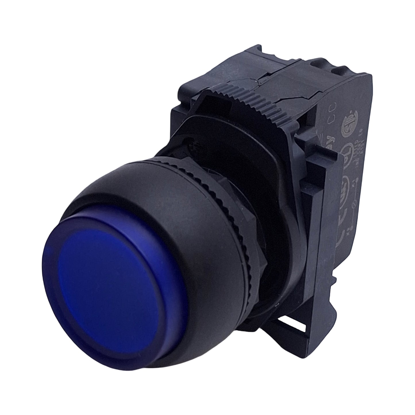 Used Allen Bradley 800FP-LE6 Illuminated Blue Pushbutton, w/ 1NO Contact, 22mm