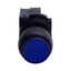 Used Allen Bradley 800FP-LE6 Illuminated Blue Pushbutton, w/ 1NO Contact, 22mm