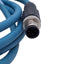 Used Keyence OP-88086 Ethernet Extension Cable M12 4-Pin To RJ45, 2m Length