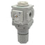 Used CKD R2000-8-W Pneumatic Regulator, 0.05-0.85MPa Set, 1.0MPa Max, Rc1/4