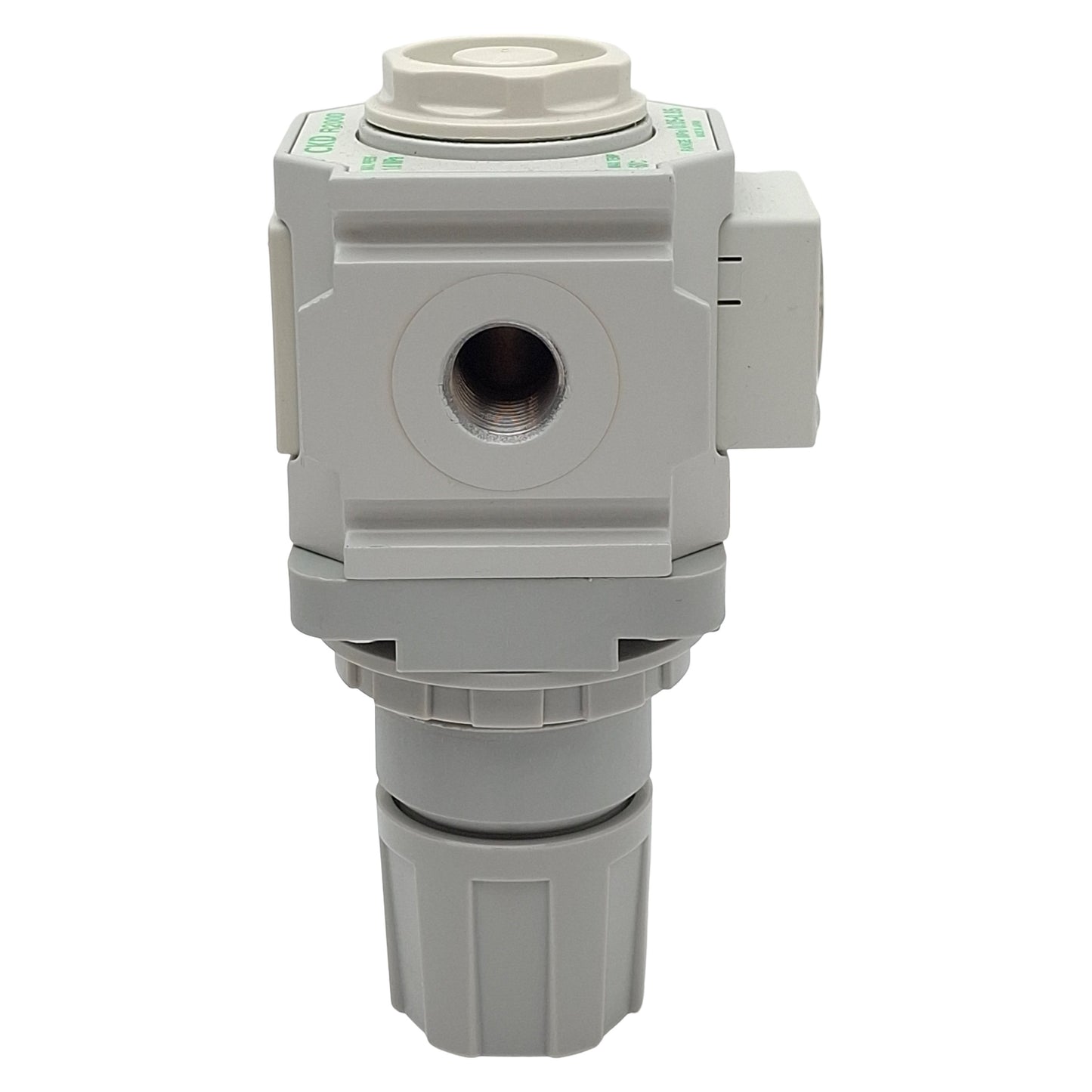Used CKD R2000-8-W Pneumatic Regulator, 0.05-0.85MPa Set, 1.0MPa Max, Rc1/4
