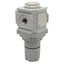 Used CKD R2000-8-W Pneumatic Regulator, 0.05-0.85MPa Set, 1.0MPa Max, Rc1/4