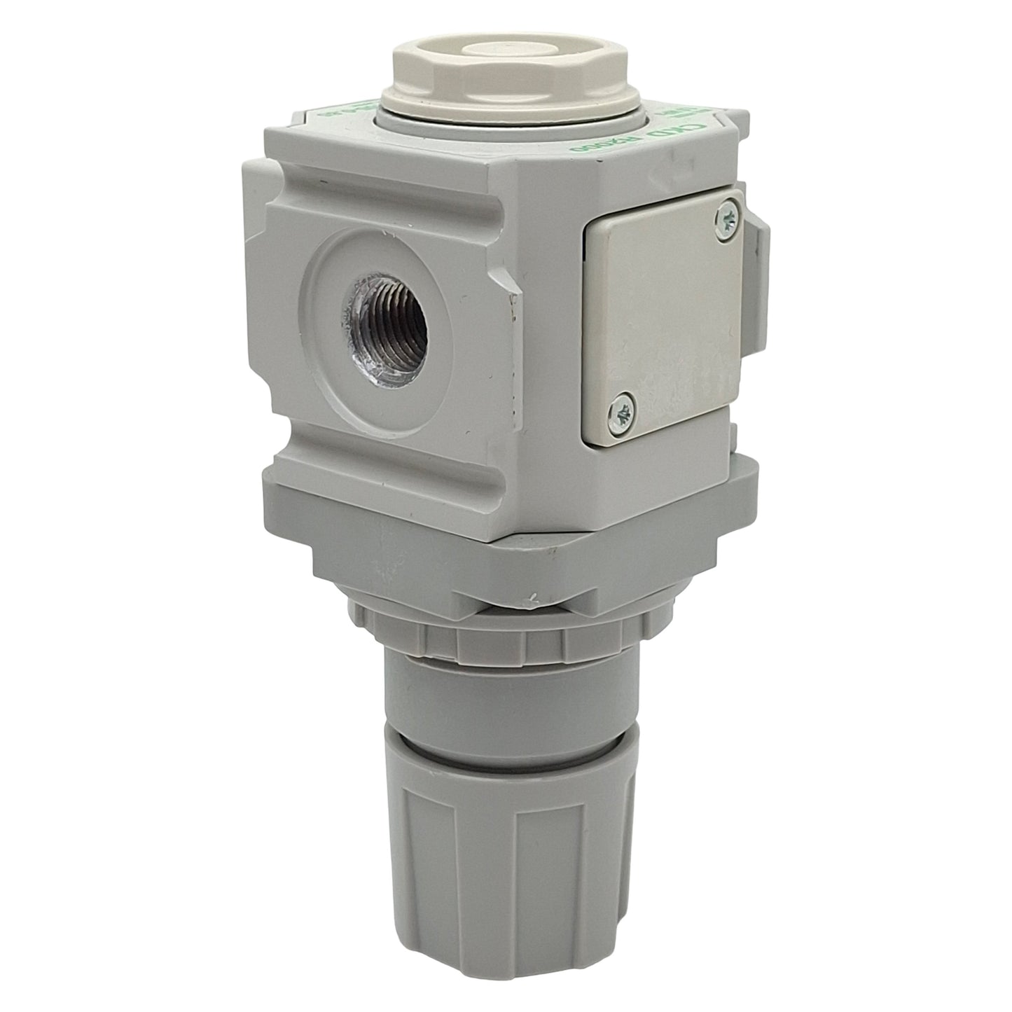 Used CKD R2000-8-W Pneumatic Regulator, 0.05-0.85MPa Set, 1.0MPa Max, Rc1/4