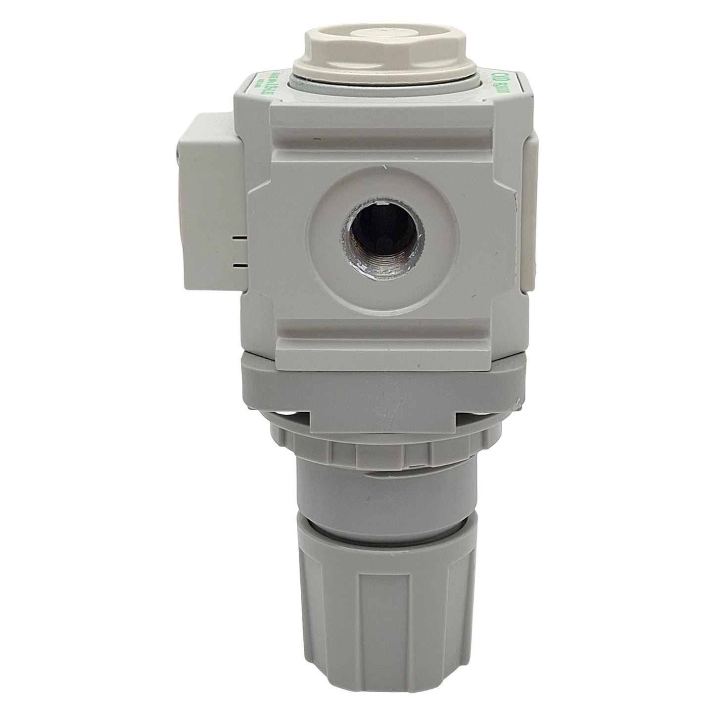 Used CKD R2000-8-W Pneumatic Regulator, 0.05-0.85MPa Set, 1.0MPa Max, Rc1/4