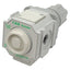 Used CKD R2000-8-W Pneumatic Regulator, 0.05-0.85MPa Set, 1.0MPa Max, Rc1/4