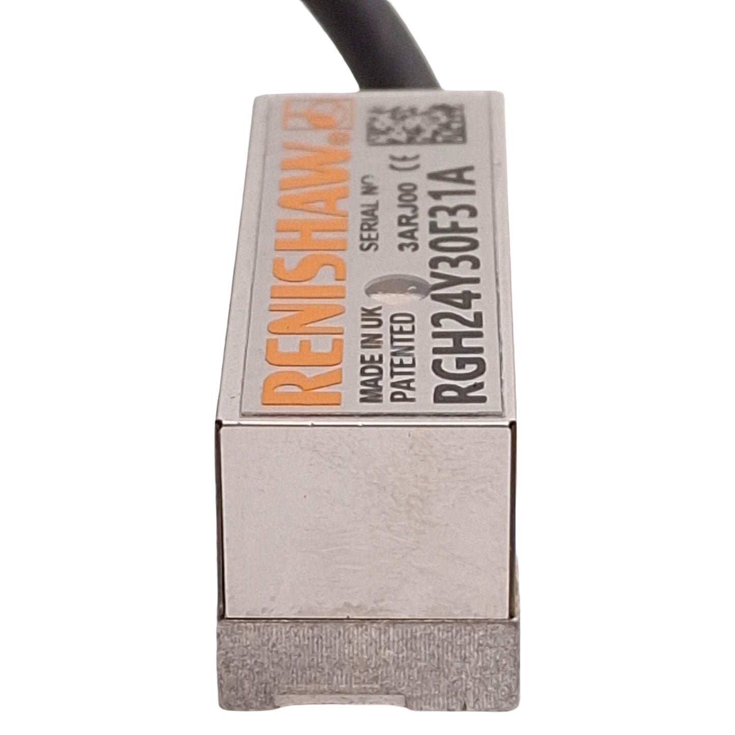 Used Renishaw RGH24Y30F31A Optical Linear Encoder Read Head, 0.1µm, 8MHz, 3.0m Cable