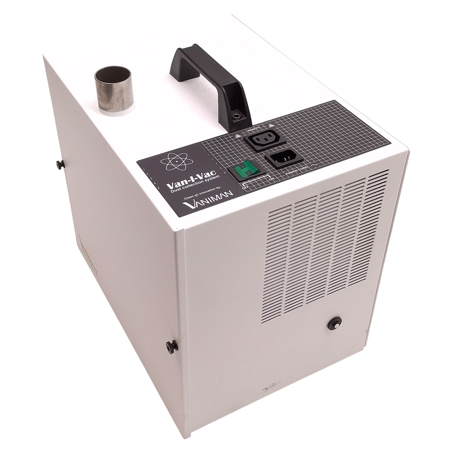 Used Vaniman 10600 Van-I-Vac Small Dust Collector 120VAC, 10A, 14 x 10.5 x 14.5in