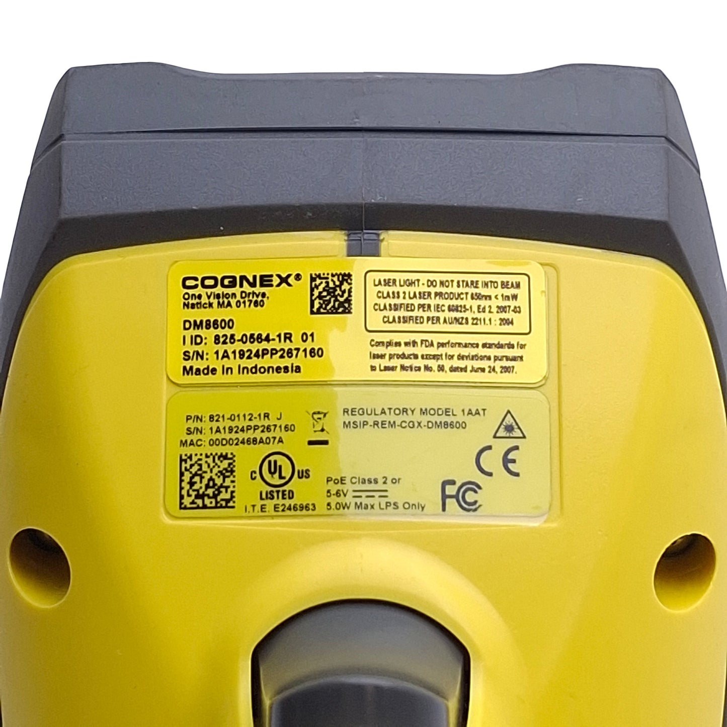 Used COGNEX DM8600 DMR-8600-0100 DataMan Handheld Barcode Scanner Reader