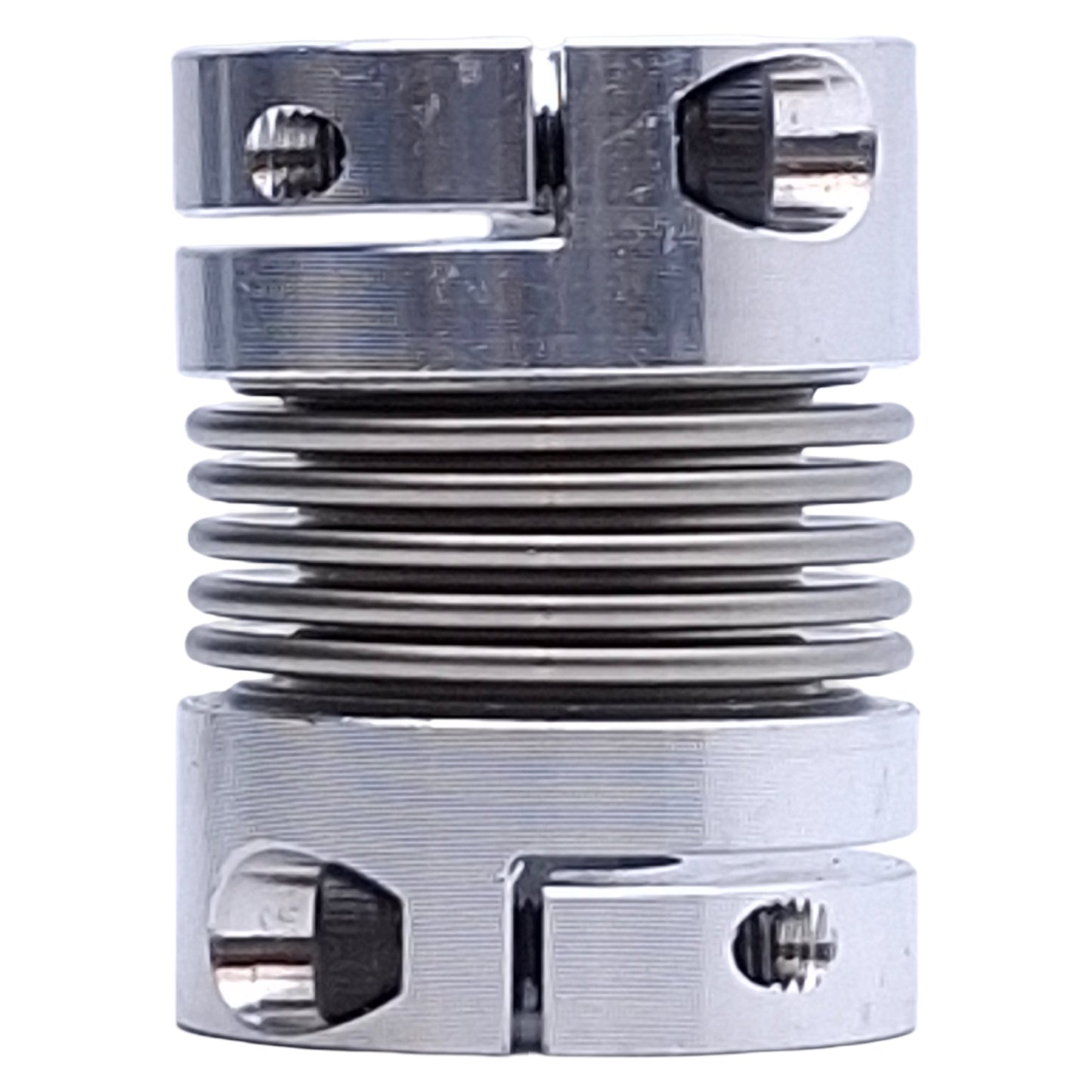 Used Gerwah GWB DKN 20 RINGFEDER Metal Bellows Coupling, ø8mm & ø9mm Bores, ø27mm OD