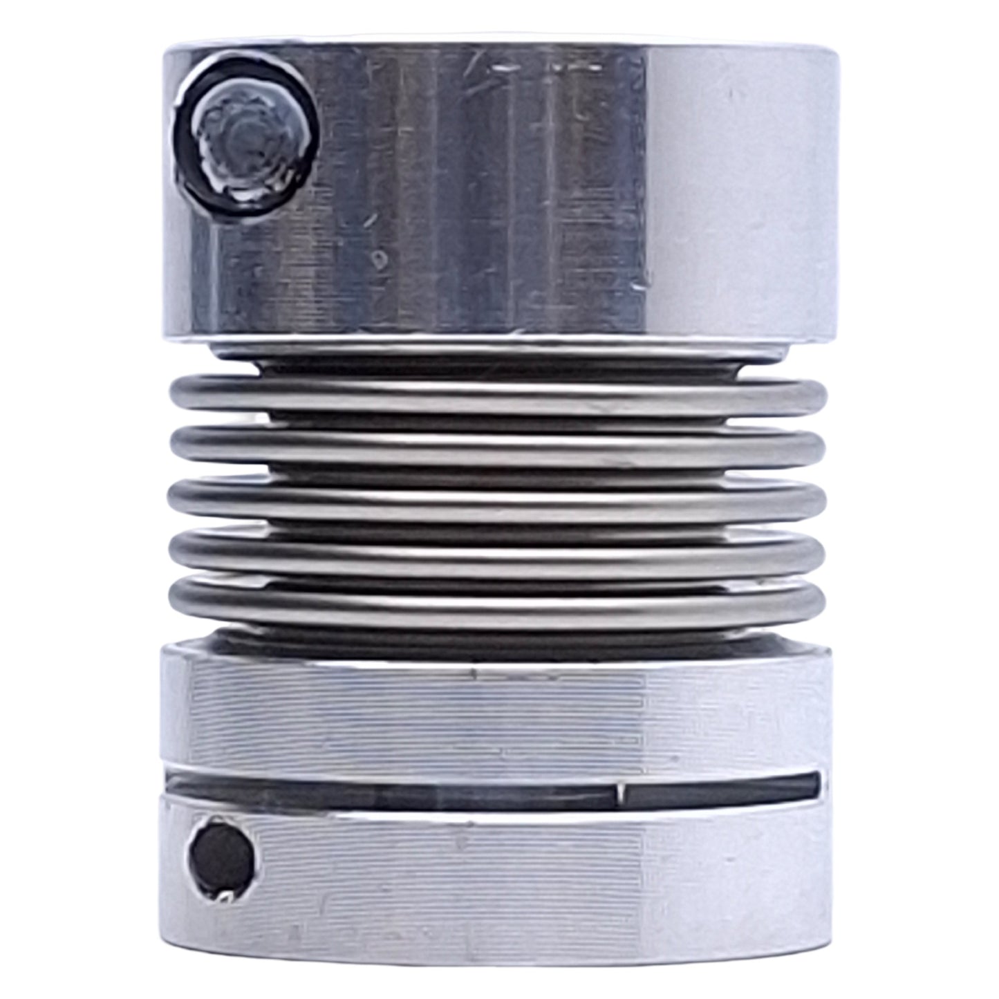 Used Gerwah GWB DKN 20 RINGFEDER Metal Bellows Coupling, ø8mm & ø9mm Bores, ø27mm OD