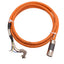 Used Allen Bradley 2090-CSBM1DF-18AF04 Kinetix Hybrid Power/Feedback/Brake Cable, 3m