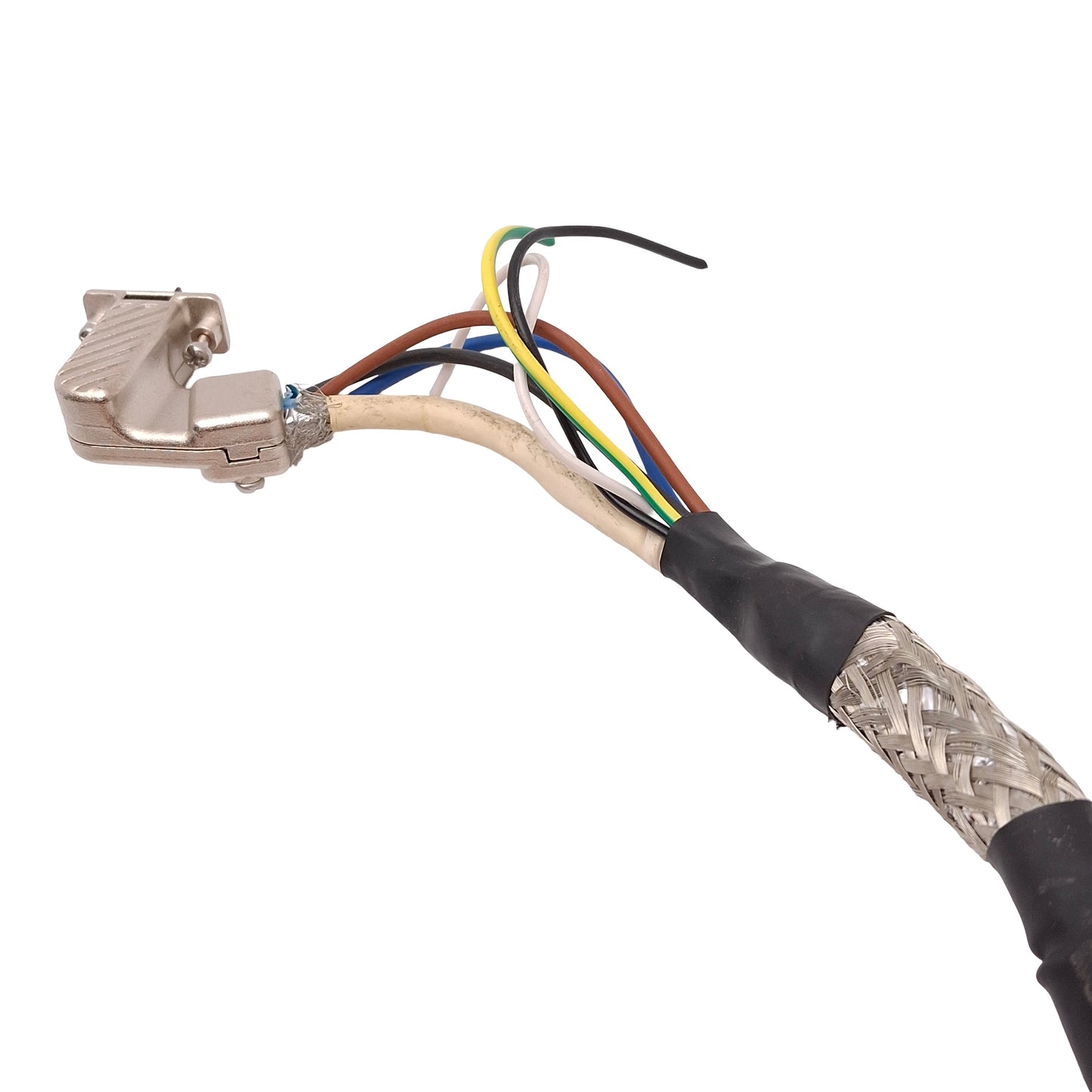Used Allen Bradley 2090-CSBM1DF-18AF04 Kinetix Hybrid Power/Feedback/Brake Cable, 3m