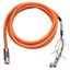 Used Allen Bradley 2090-CSBM1DF-18AF07 Kinetix Hybrid Power/Feedback/Brake Cable, 5m