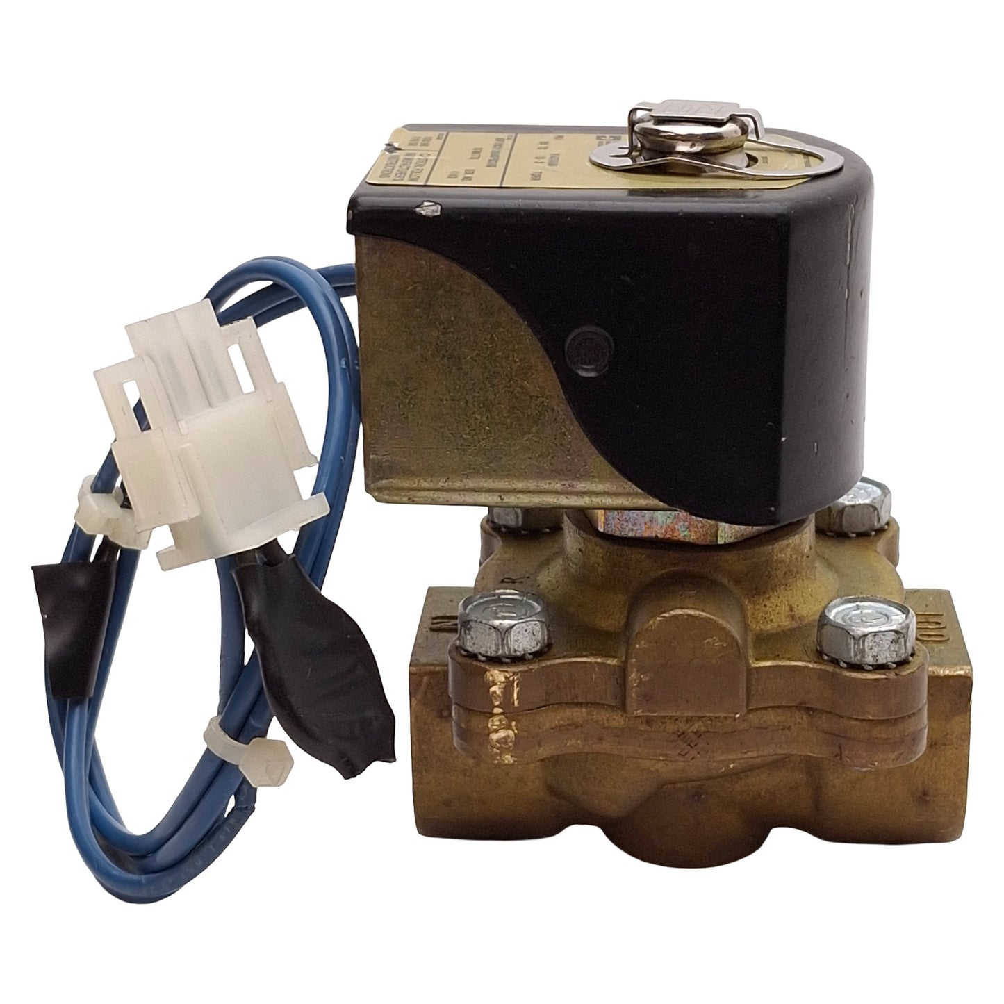 Used Parker 08F20C2128ADFGC05S Solenoid Valve, Vacuum-25psi, 1/2in NPT, 120VAC Coil