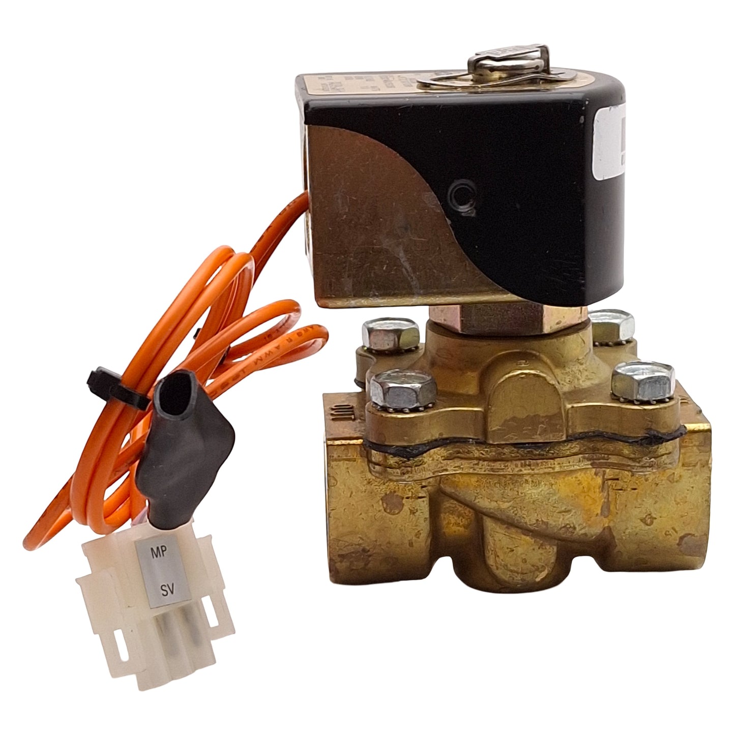 Used Parker 12F23C2148ACFGC05S Solenoid Valve, Vacuum-15psi, 3/4in NPT, 120VAC Coil