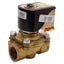 Used Parker 12F23C2148ACFGC05S Solenoid Valve, Vacuum-15psi, 3/4in NPT, 120VAC Coil