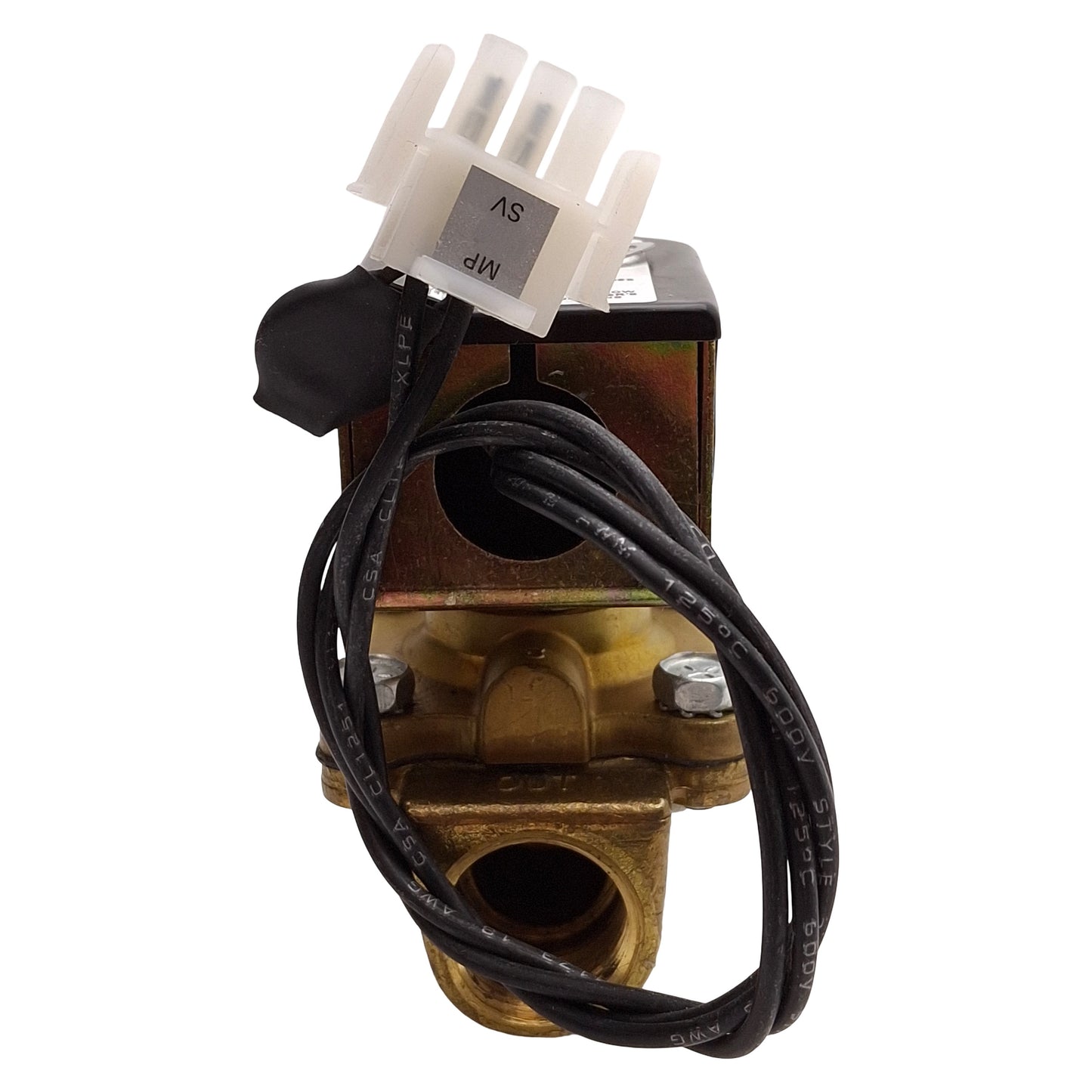 Used Parker 12F23C2148ACFGC05S Solenoid Valve, Vacuum-25psi, 3/4in NPT, 120VAC Coil