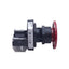 New Allen Bradley 800H-DR6JA Jumbo Red Mushroom Momentary Pushbutton Switch, 1NO-1NC