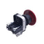 New Allen Bradley 800H-DR6JA Jumbo Red Mushroom Momentary Pushbutton Switch, 1NO-1NC