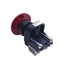 New Allen Bradley 800H-DR6JA Jumbo Red Mushroom Momentary Pushbutton Switch, 1NO-1NC