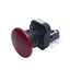 New Allen Bradley 800H-DR6JA Jumbo Red Mushroom Momentary Pushbutton Switch, 1NO-1NC