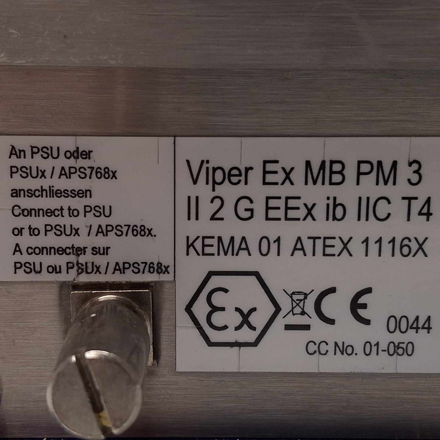 Used Mettler Toledo Viper EX MB PM 3 MonoBloc Precision Scale, 6lbs x 0.00002lbs
