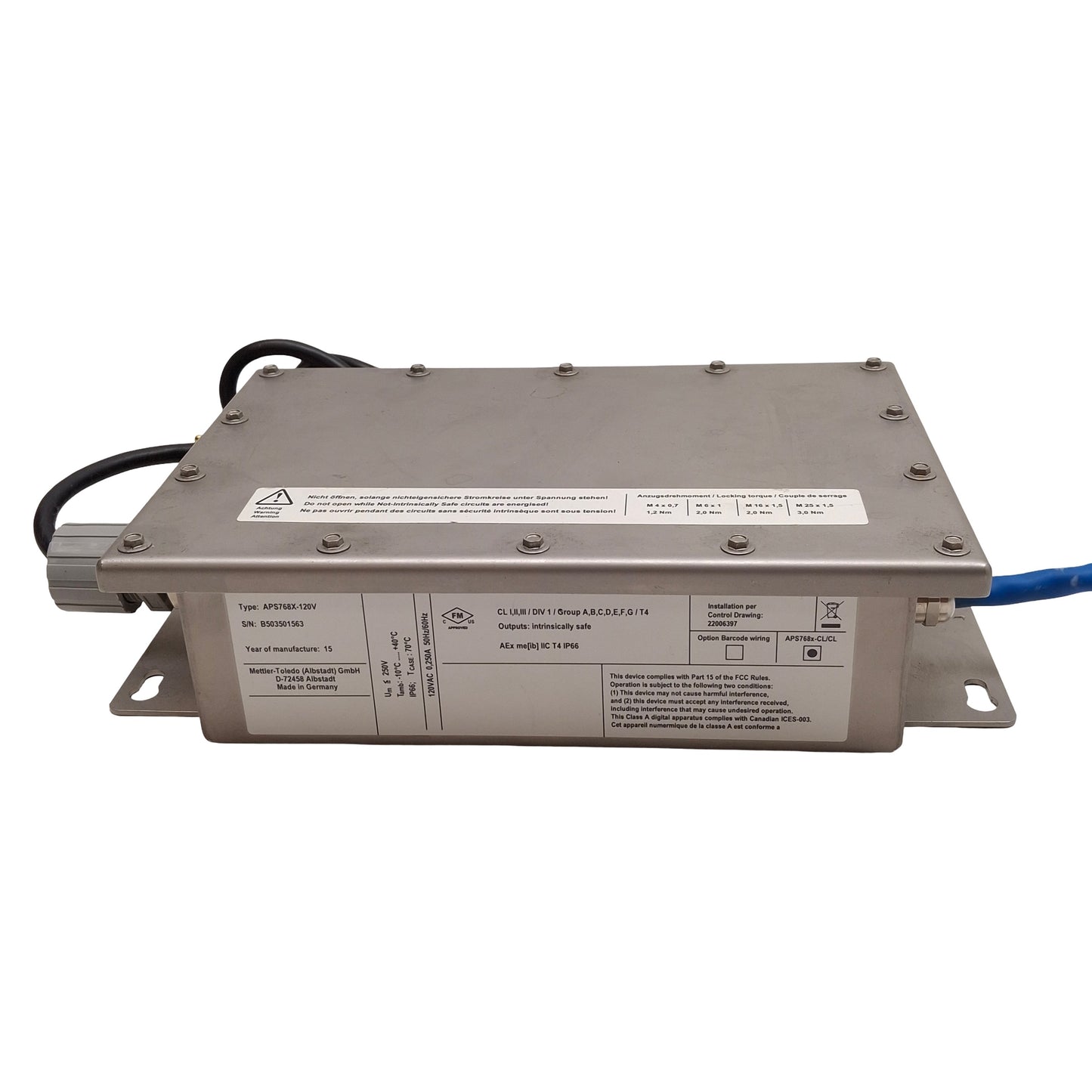 Used Mettler Toledo Viper EX MB PM 3 MonoBloc Precision Scale, 6lbs x 0.00002lbs