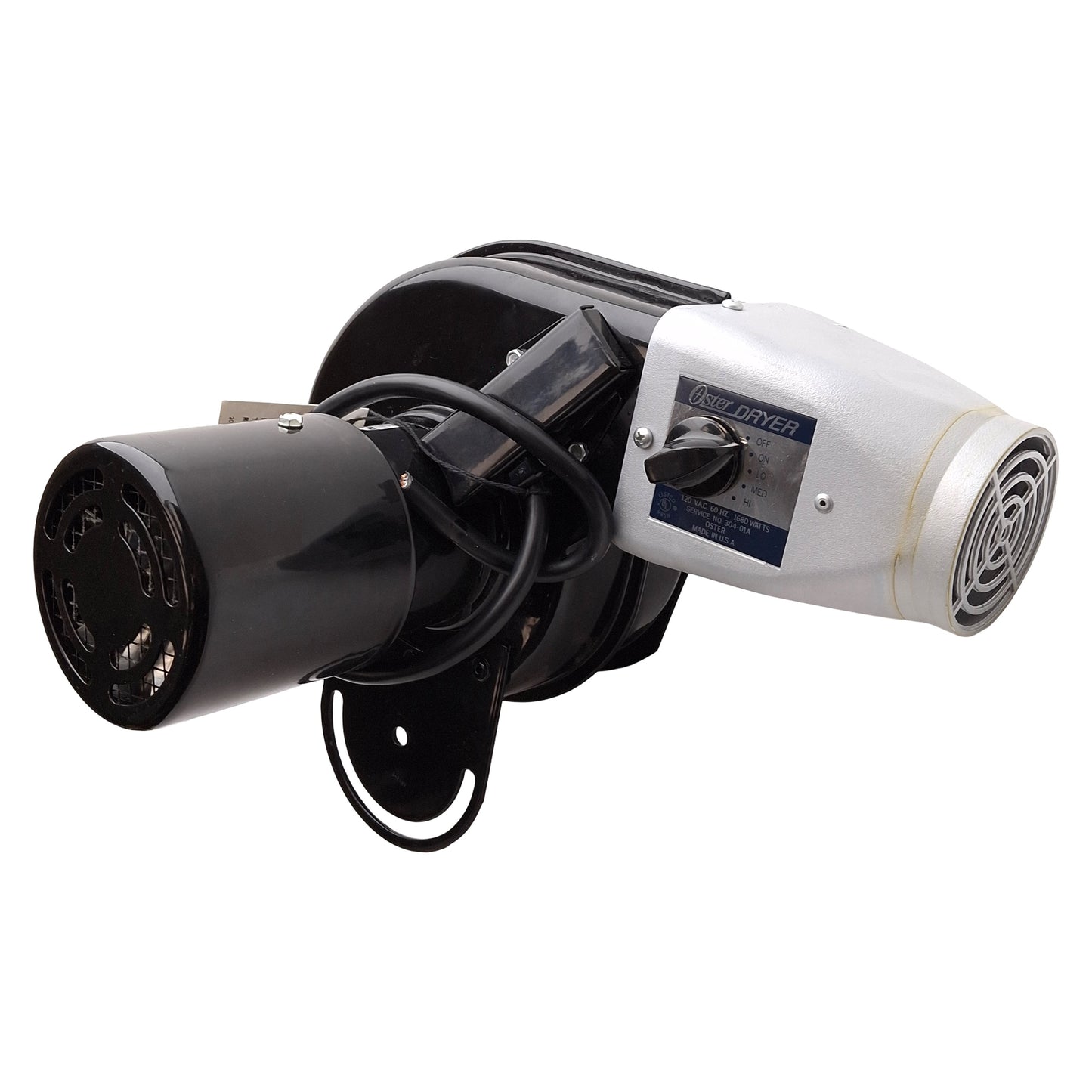Used Oster Fasco 304-01A Hi-Velocity Table & Cage Dryer, 1680W, 131cfm, 70-140°F