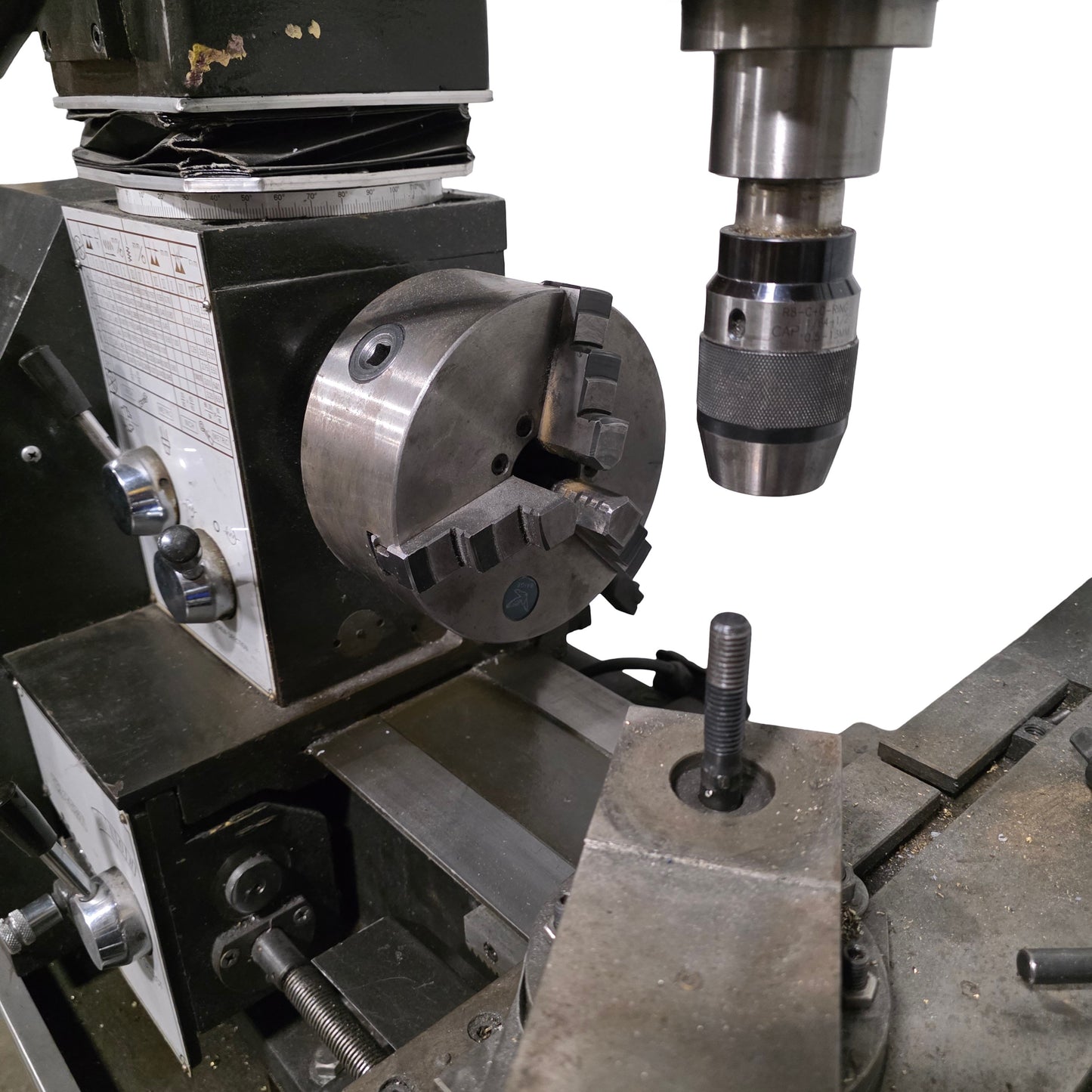 Used Smithy Granite 1324 Lathe Mill Combo 13" Swing, 24" Between Centers, 120VAC