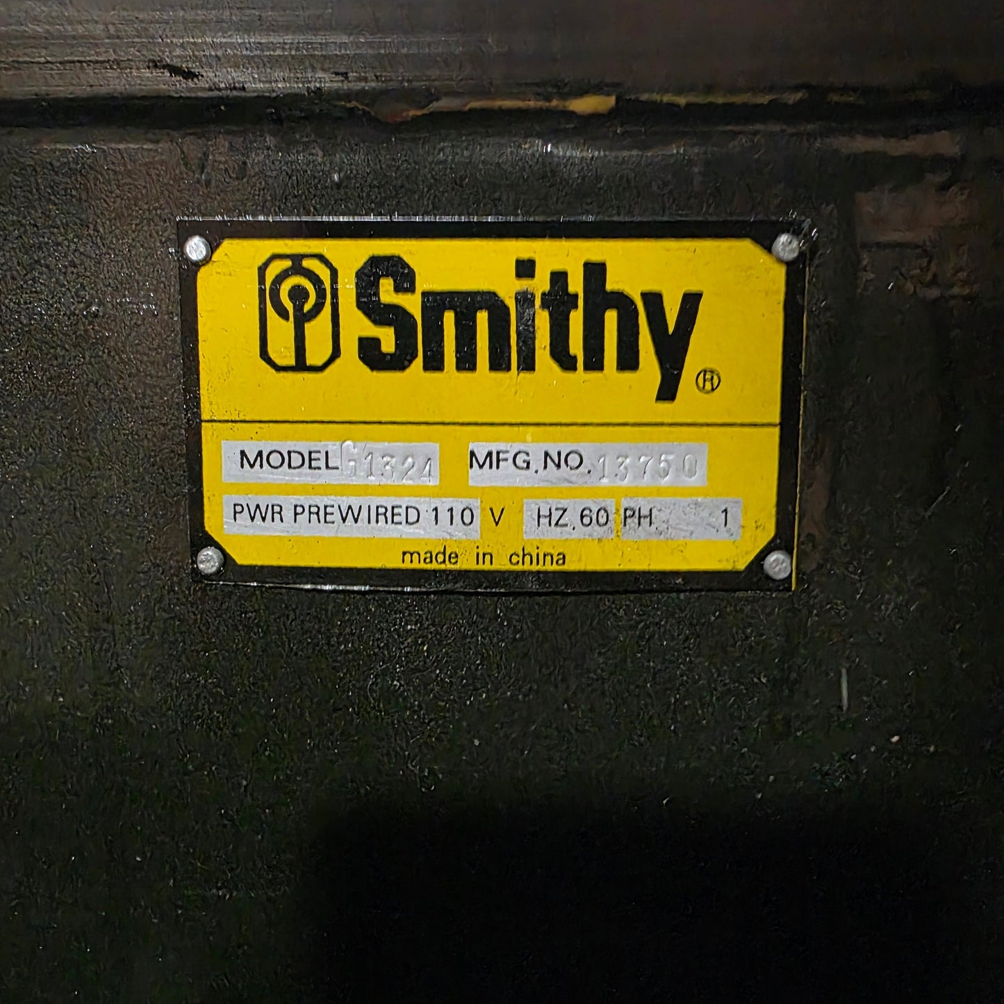 Used Smithy Granite 1324 Lathe Mill Combo 13" Swing, 24" Between Centers, 120VAC