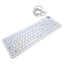 Used Man & Machine Simply Cool Drip Proof Full Size Keyboard USB, 15x5.5in, 6ft Cable