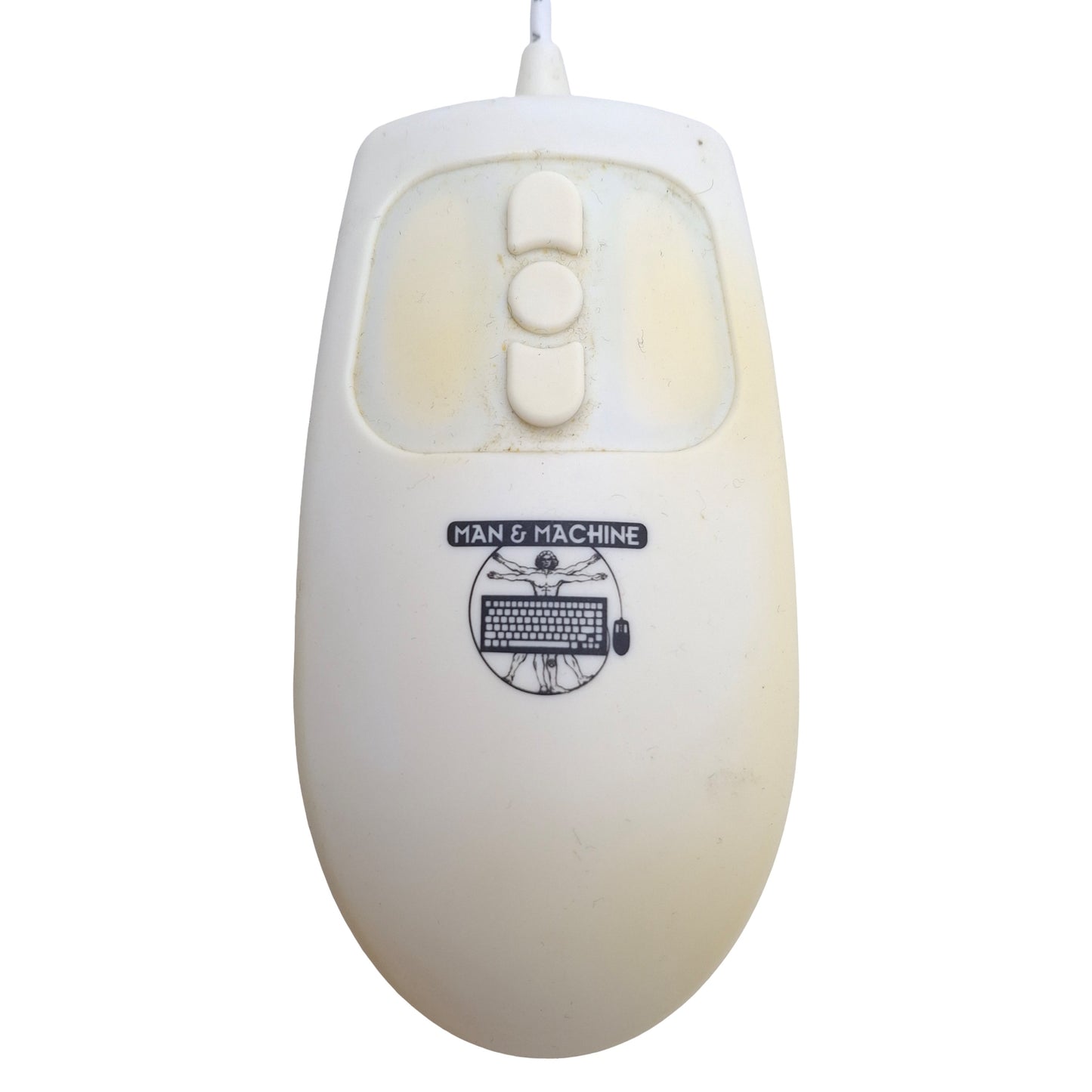 Used Man & Machine MM/W5 Waterproof Mouse USB Connector, 5 Button, 5ft Cable Length