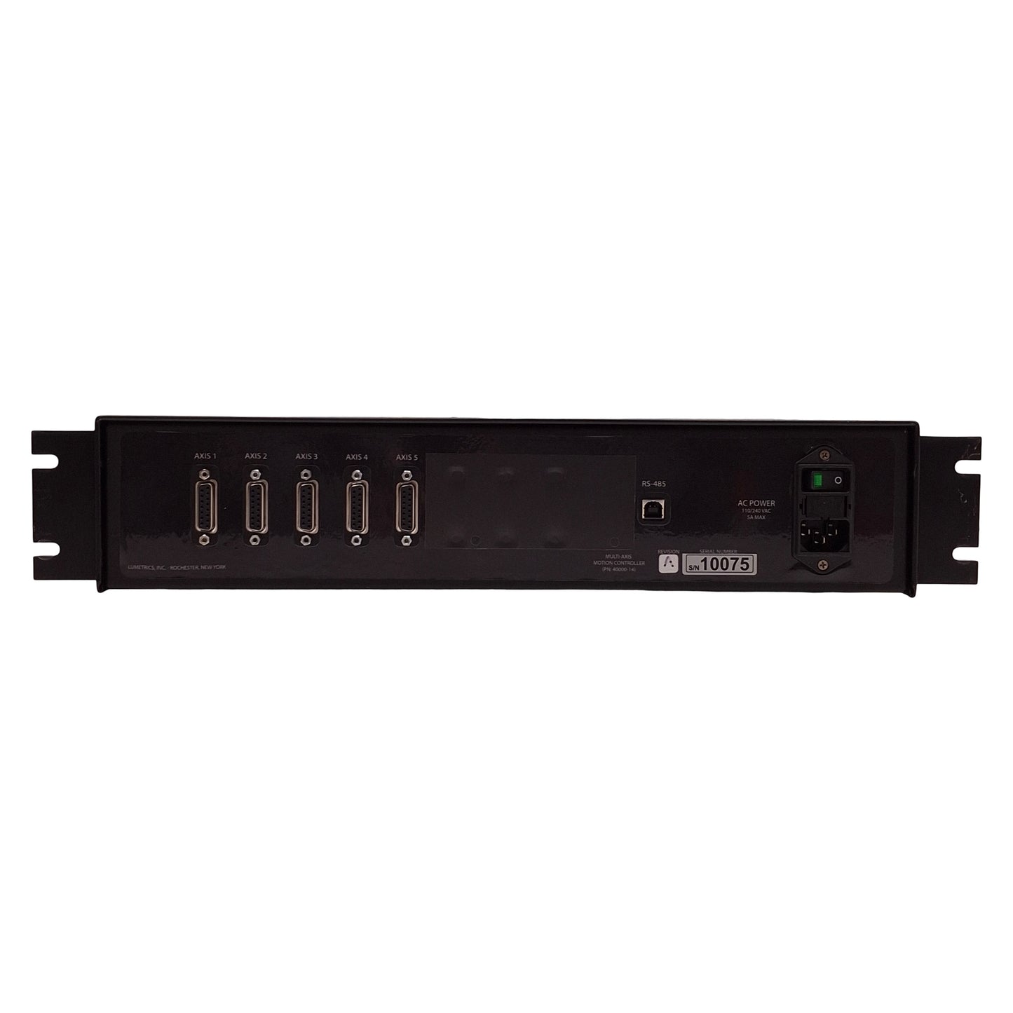 Used Lumetrics 40000-14 Multi-Axis Motion Controller For OptiGauge Measurements