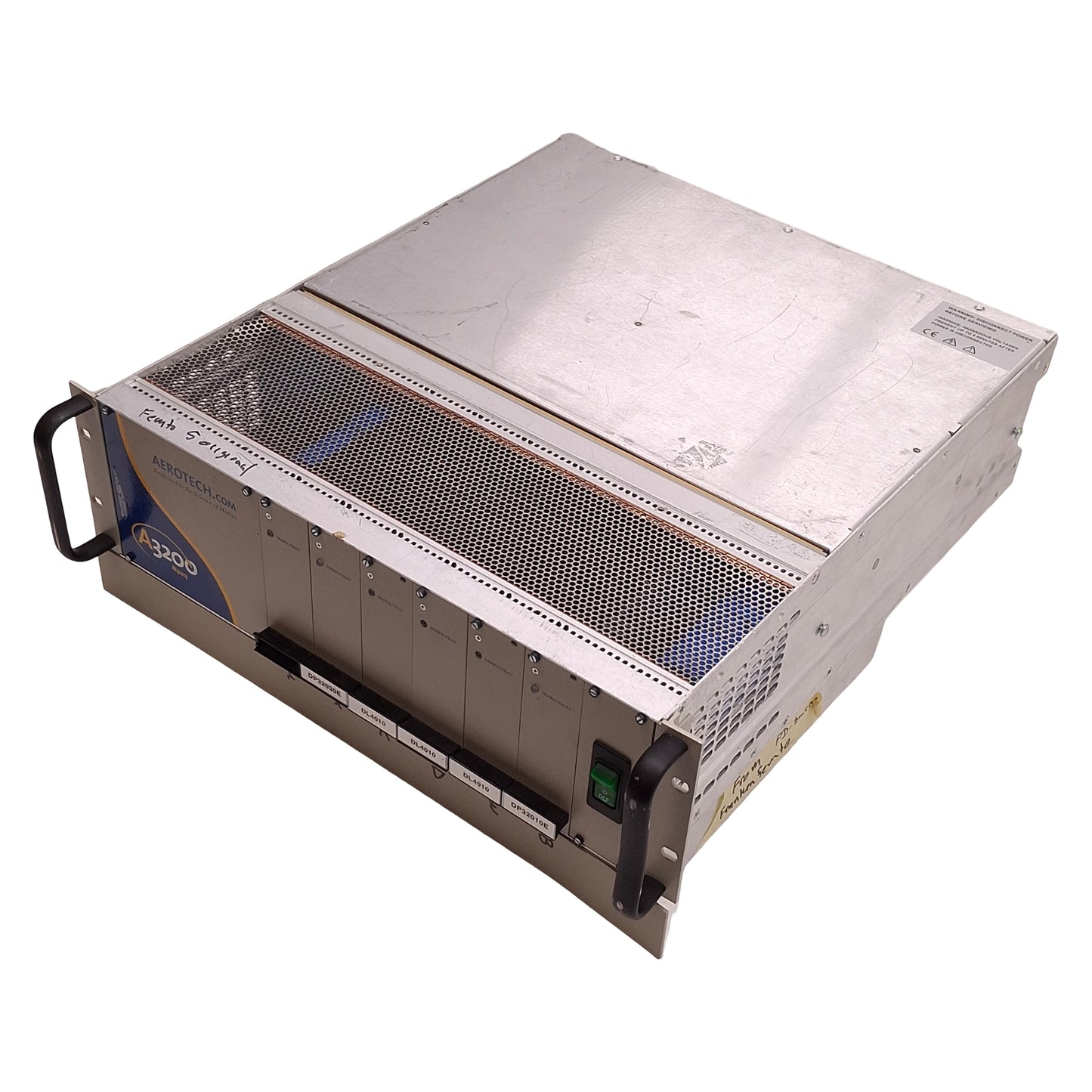 Used Aerotech A3200 Npaq-B-80B-30B 6-Axis Controller 3U Rack Mount, 230VAC w/ 6Drives
