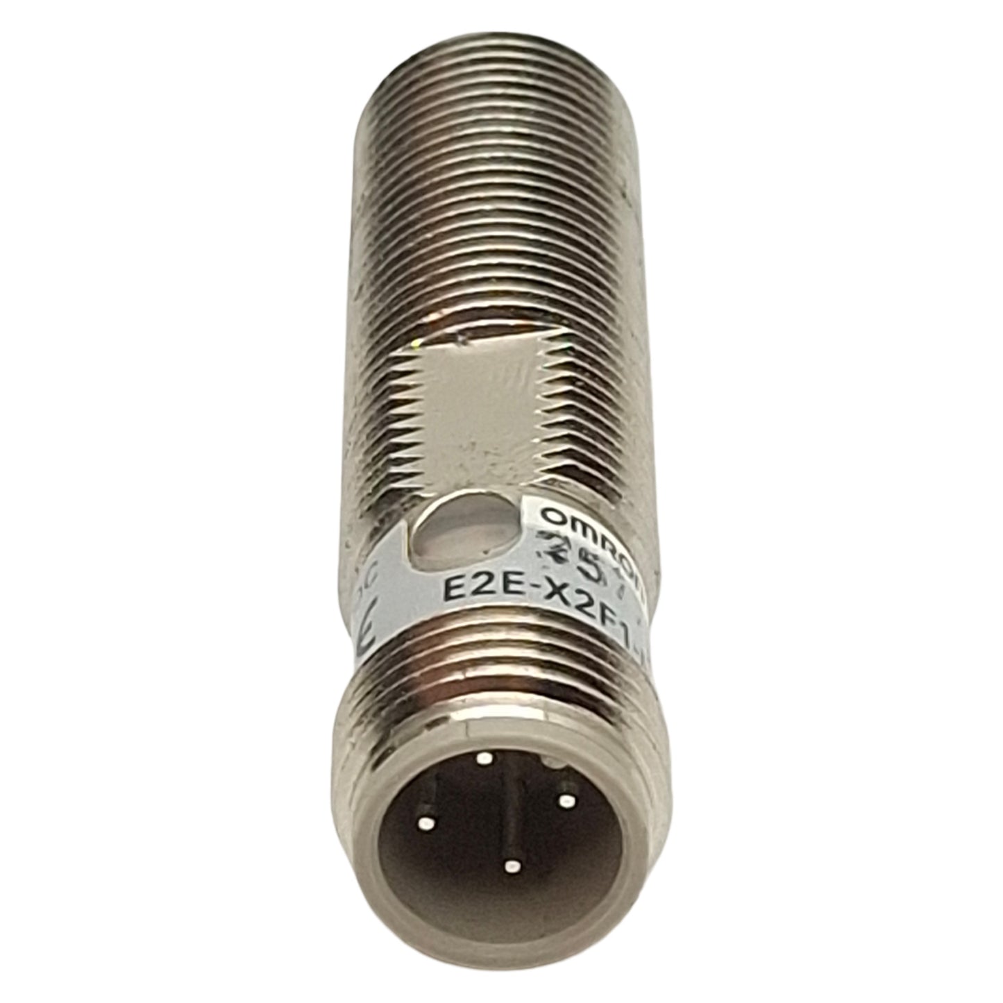 New Omron E2E-X2F1-M1 Inductive Proximity Sensor, PNP-NO, 2mm, 12-24VDC, 4-Pin M12