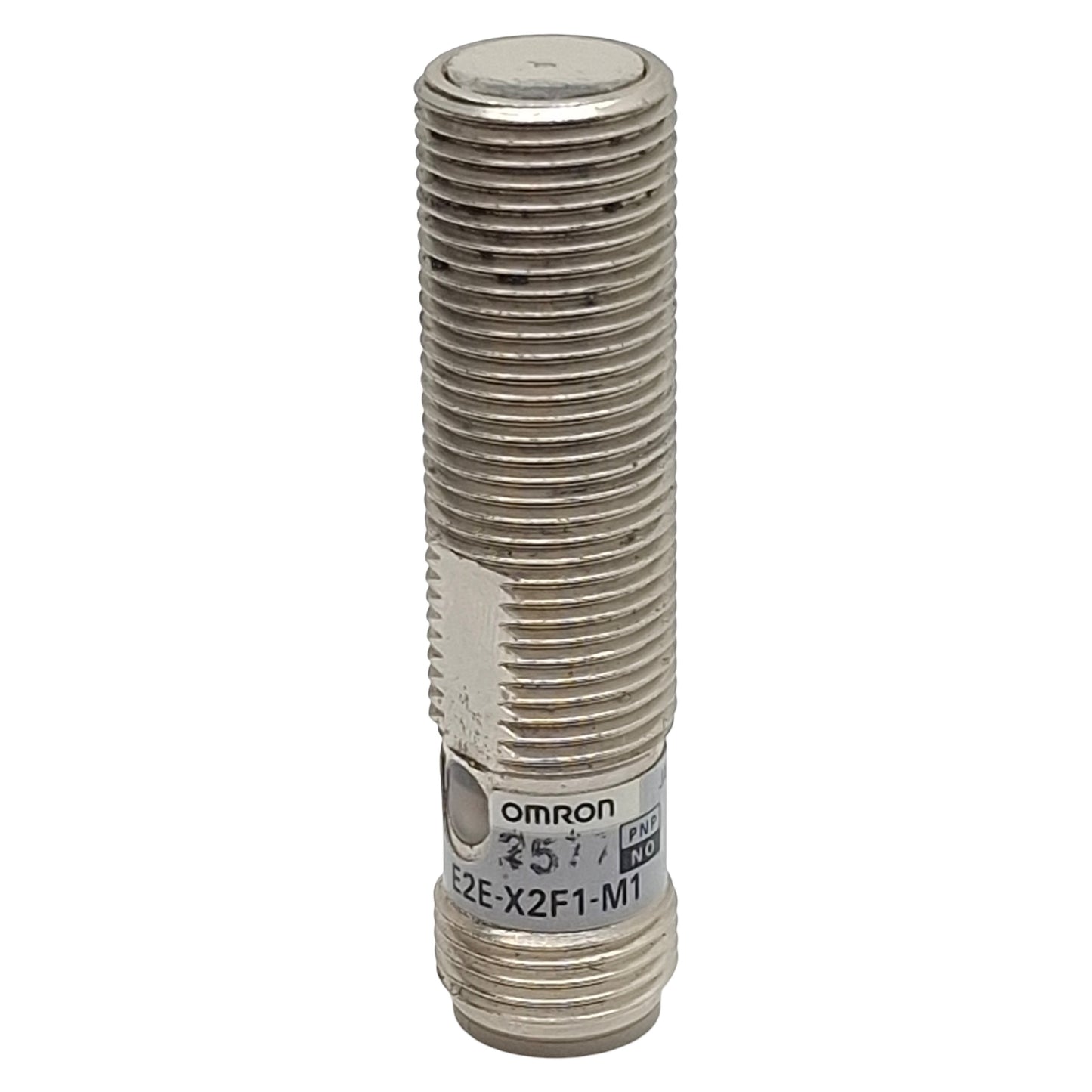 New Omron E2E-X2F1-M1 Inductive Proximity Sensor, PNP-NO, 2mm, 12-24VDC, 4-Pin M12
